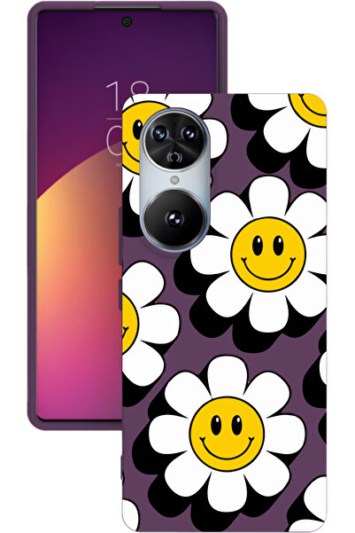 Reeder S19 Max Pro S Edge Baskılı ve Kamera Korumalı Mor Renk Silikon Kılıf