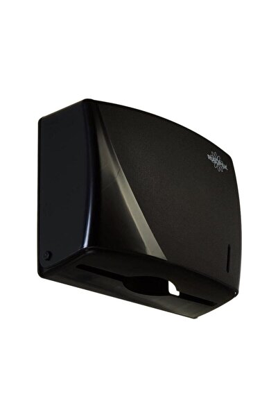 megaw R-1317 Сучасний диспенсер для рушників Z-fold, 200 штук, чорний