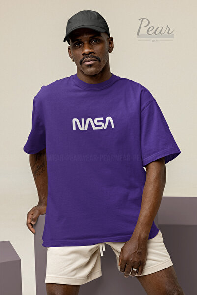 Pear Wear Унісекс футболка з принтом NASA Oversize