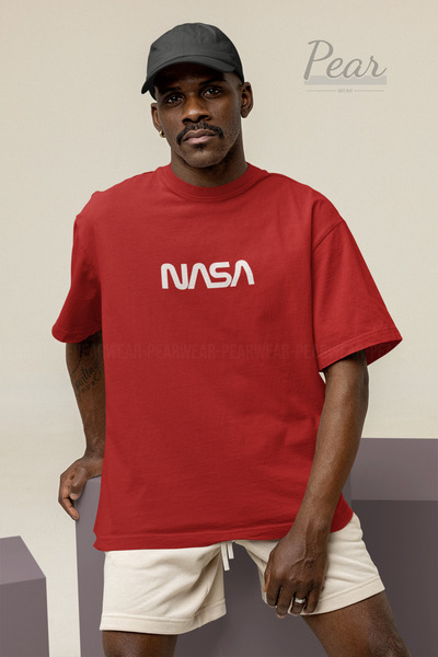 Pear Wear Unisex NASA Štampano Oversize kroj majica