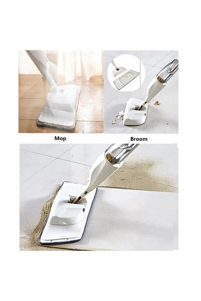 felix express Multifunctional Two-in-One Household Cleaning Mop with Grease Spray
