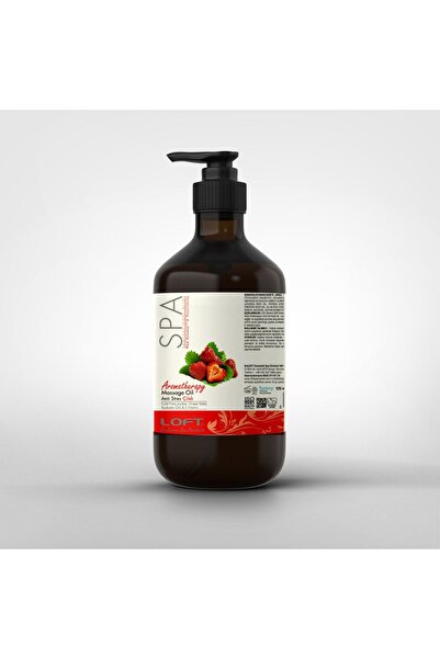 Loft Aromatherapy Masaj Yağları Çilek Kokulu 500 ml