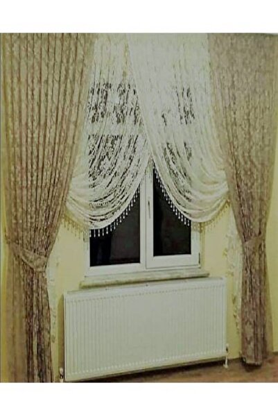 dkf Aşiyan Tül Perde 230 X 260 Pilesiz Dikim-1 Adet