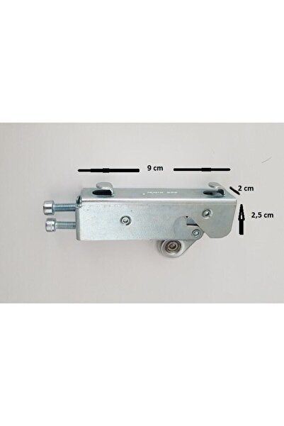 Genel Markalar Lucido Sürgülü Ray Dolap Aleminyum Kapak Teker 2 Adet [dişi]