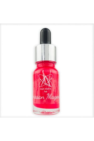 Alze Kimya Hobi Floresan Magenta Mum Boyası 10 ml - Parafin Soya Wax Balmumu ...