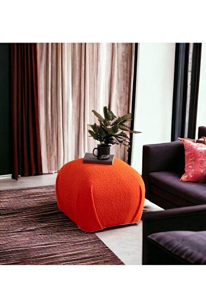 NEXHOME Nova Tedy Kumaş Dekoratif Pufidik Puf Bench