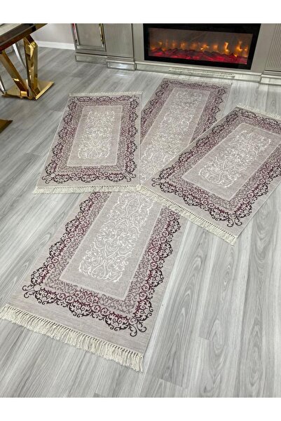 LİMAY Halı Seti - Yatak Odası - Koridor -3 Lü Halı Seti-yıkanabilir-kaymaz (1...