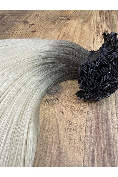 TREND AÇIK KÜLLÜ KUMRAL OMBRELİ GERÇEK SAÇ MİKRO KAYNAK SAÇ KERATİN KAYNAK 0.6 GRM 70 CM 50 ADET