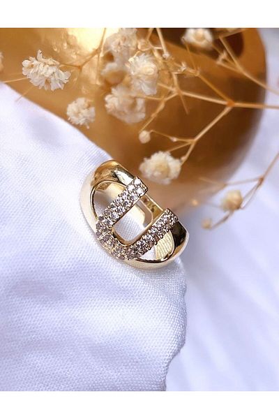 KBC STORE letter U kBC Jewelled letter Ring