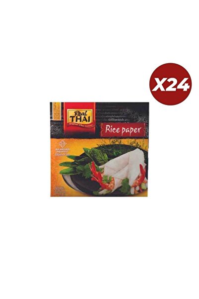 Real Thai Rice Paper Pirinç Yufkası 22 cm 100 gr 24 Adet 1 Koli