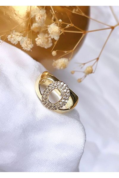 KBC STORE letter O kBC Jewelled letter Ring