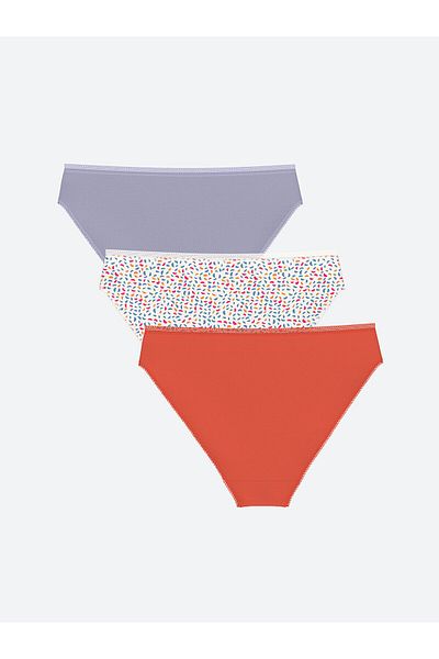 LC Waikiki Pachet LCW de 3 chiloți de bikini cu model