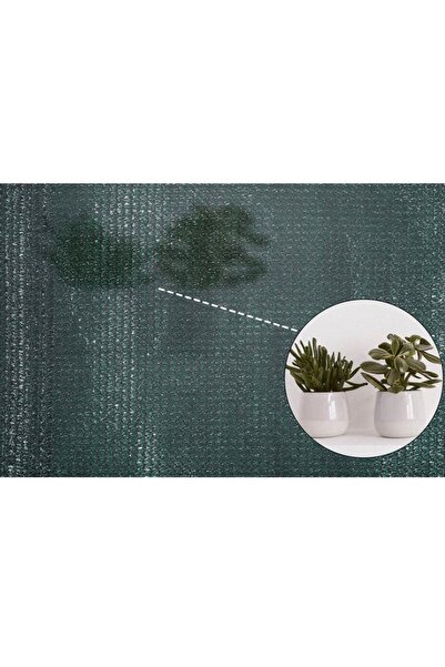 pamukkale branda Balcony Iron Curtain Green Guardrail Curtain Mesh 80 X 750