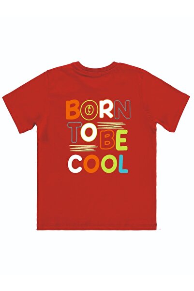 Cevval Хлопчик - BORN TO BE COOL Футболка з принтом