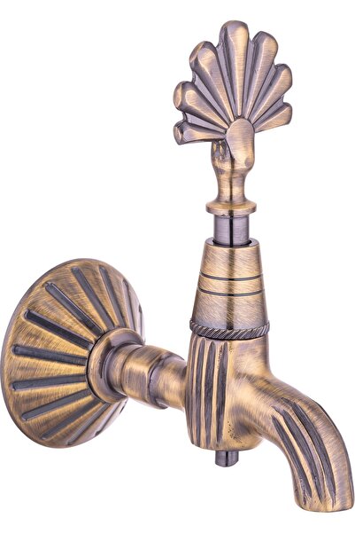 Genel Markalar Lider 1/2 Ağır Tavroz Osmanlı Musluğu Antik Sarı