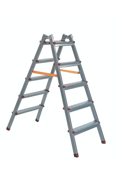 ZE Zigana Ev Gereçleri 5X5 Çift Çıkışlı Merdiven GRİ
