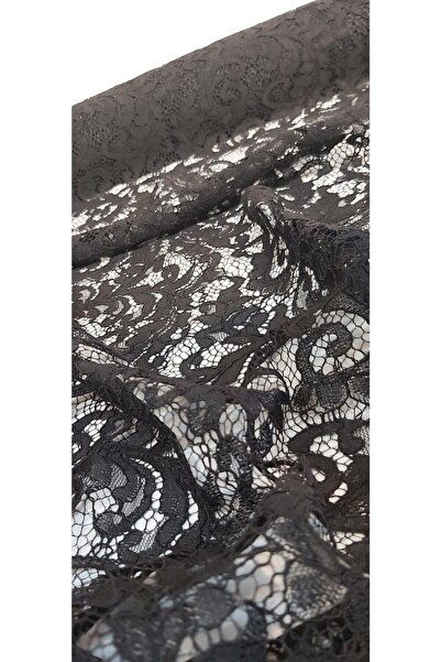 River Fabrics Eleni Dantel Siyah