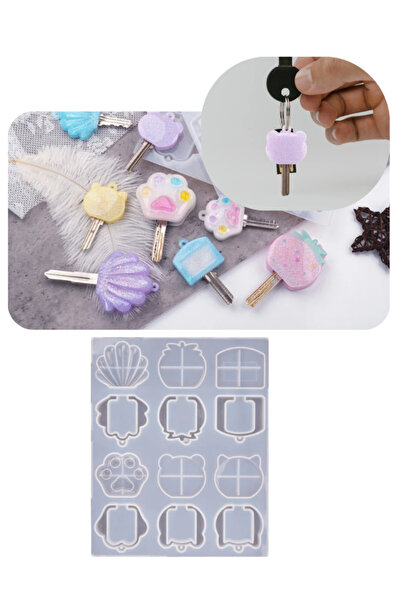 Sirius Hobi Epoksi Reçine Anahtar Anahtarlık  Kabı Kalıpları Büyük Boy