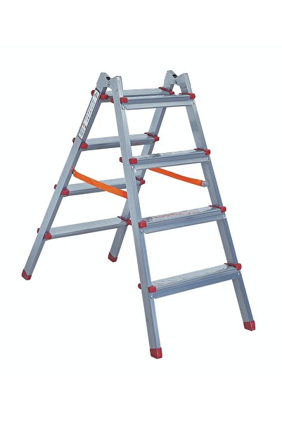 ZE Zigana Ev Gereçleri 4X4 Çift Çıkışlı Merdiven GRİ