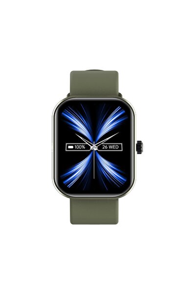 İXTECH XeeFit-9 Akıllı Saat Amoled Ekran Sesli Görüşme Özellikli Haki