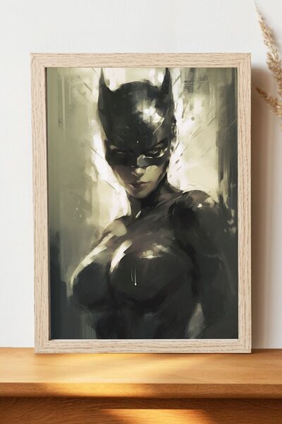 Luna Marissa Αφίσα Catwoman - Αφίσα τοίχου από γυαλιστερό χαρτί χωρίς πλαίσιο