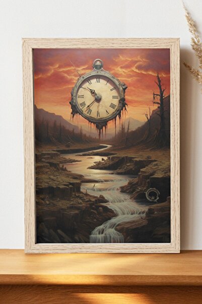 Luna Marissa Αφίσα τέχνης συμβολισμού - Αφίσα ψηφιακής τέχνης από χοντρό χαρτ...