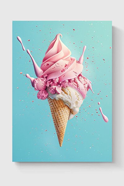 Luna Marissa Καλλιτεχνική αφίσα παγωτού χωρίς πλαίσιο τοίχου