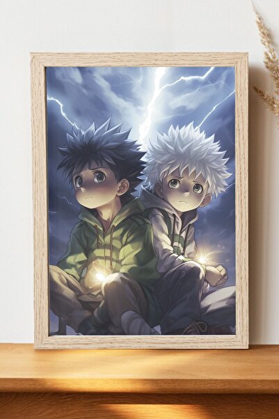 Luna Marissa Αφίσα Killua and Gun - Αφίσα τοίχου από γυαλιστερό χαρτί χωρίς π...