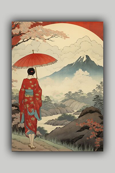 Luna Marissa Αφίσα ιαπωνικής τέχνης χωρίς πλαίσιο τοίχου