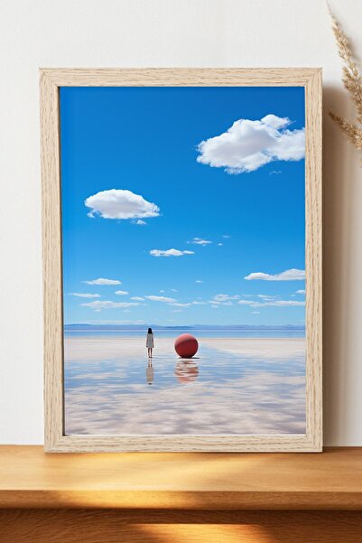 Luna Marissa Αφίσα τοπίων - Αφίσα τοίχου από γυαλιστερό χαρτί χωρίς πλαίσιο