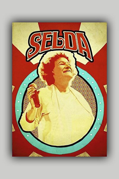 Luna Marissa Αφίσα Selda Bağcan - Αφίσα τοίχου χωρίς πλαίσιο