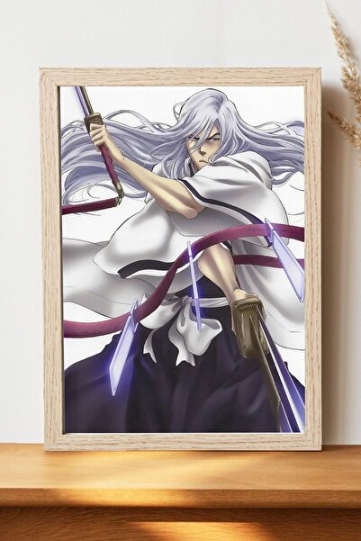 Luna Marissa Αφίσα Bleach Jushiro Ukitake - Αφίσα τοίχου από γυαλιστερό χαρτί...