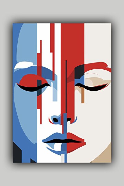 Luna Marissa Μοντέρνα αφίσα τέχνης χωρίς πλαίσιο τοίχου