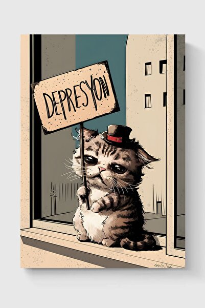 Luna Marissa Αφίσα κατάθλιψης χωρίς πλαίσιο τοίχου