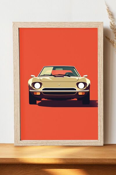 Luna Marissa Αφίσα αυτοκινήτου - Αφίσα τοίχου από γυαλιστερό χαρτί χωρίς πλαίσιο