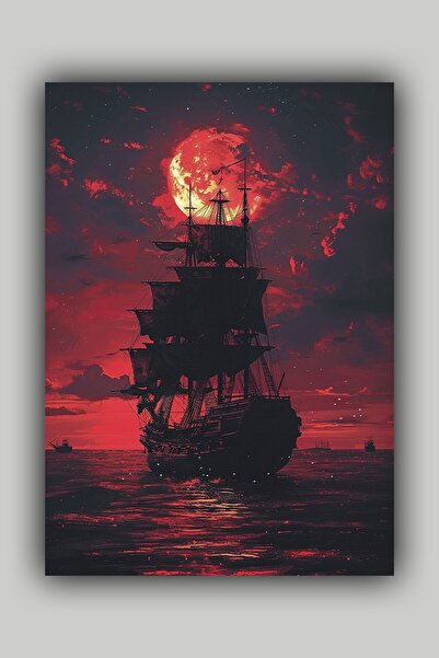 Luna Marissa Αφίσα πειρατικού πλοίου χωρίς πλαίσιο τοίχου