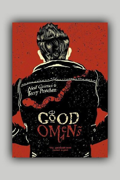 Luna Marissa Good Omens Dizi Poster - Çerçevesiz Duvar Posteri