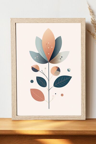 Luna Marissa Αφίσα λουλουδιών - Αφίσα τοίχου από γυαλιστερό χαρτί χωρίς πλαίσιο