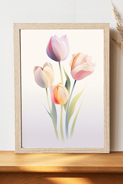 Luna Marissa Αφίσα λουλουδιών - Αφίσα τοίχου από γυαλιστερό χαρτί χωρίς πλαίσιο