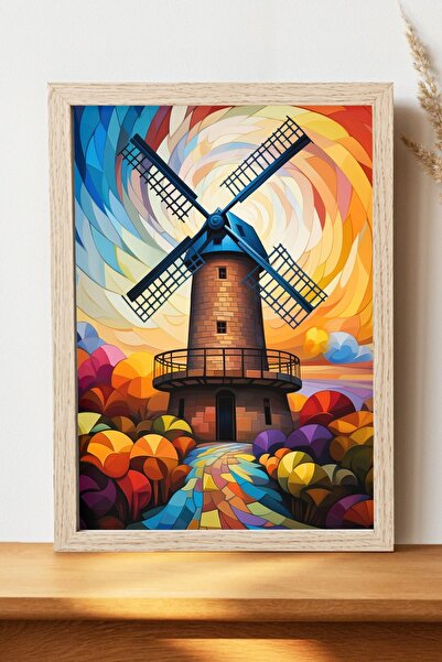 Luna Marissa Αφίσα τοπίων - Αφίσα τοίχου από γυαλιστερό χαρτί χωρίς πλαίσιο