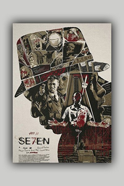 Luna Marissa Se7en Film Poster Çerçevesiz Duvar Posteri