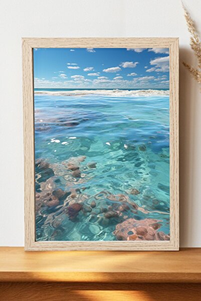 Luna Marissa Θαλάσσια αφίσα - Αφίσα τοίχου από γυαλιστερό χαρτί χωρίς πλαίσιο