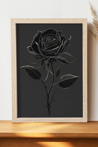 Luna Marissa Αφίσα τριαντάφυλλου - Αφίσα τοίχου από γυαλιστερό χαρτί χωρίς πλ...