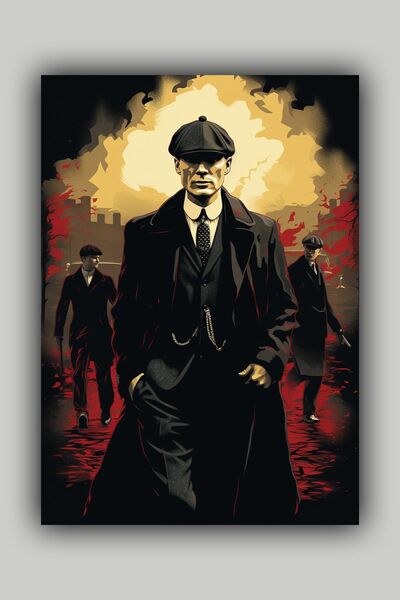 Luna Marissa Peaky Blinders Poster Çerçevesiz Duvar Posteri