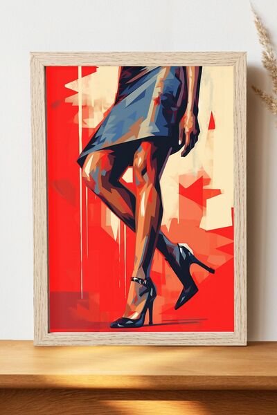 Luna Marissa Vintage γυναικεία αφίσα - Αφίσα τοίχου από γυαλιστερό χαρτί χωρί...