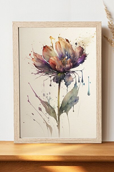 Luna Marissa Καλλιτεχνική αφίσα λουλουδιών - Χοντρό χαρτί χωρίς πλαίσιο, ψηφι...