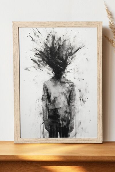 Luna Marissa Αφίσα κατάθλιψης - Αφίσα τοίχου από γυαλιστερό χαρτί χωρίς πλαίσιο