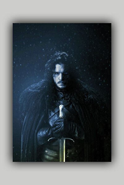 Luna Marissa Game Of Thrones Jon Snow Poster - Çerçevesiz Duvar Posteri