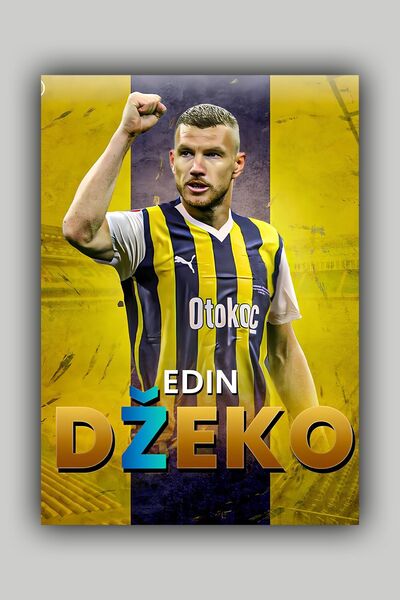 Luna Marissa Αφίσα Edin Dzeko - Αφίσα τοίχου HD χωρίς πλαίσιο