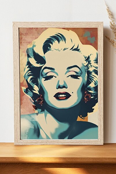 Luna Marissa Αφίσα Marilyn Monroe - Χοντρό χαρτί χωρίς πλαίσιο, ψηφιακή διακο...